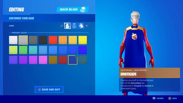 Fortnite Boundless super hero custom skin emote cape & Pickaxe Gameplay Marvel knockout смотреть онлайн