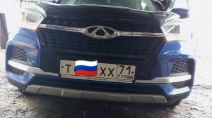 дхо работают с ближнем светом на чери тиго 4