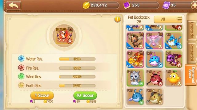 UNLOCKING FIRE ELEMENTAL KING (MAX LEVEL AND PET SCOUR) DDTANK MOBILE смотреть онлайн