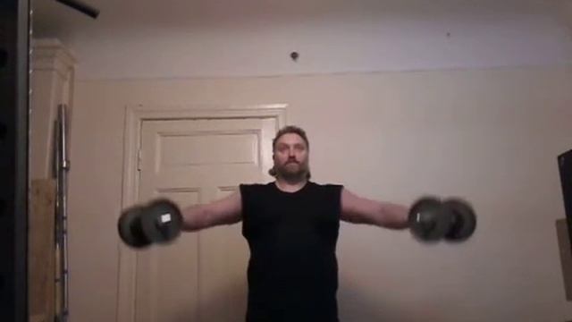 Махи гантелями стоя 7серия 3подход 8кг 12р,Pleci 7sērija 3piegājiens 8kg 12r смотреть онлайн