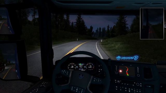 Euro Truck Simulator 2. Дневник Дальнобойщика 32.1: На Север! [Прохождение] смотреть онлайн
