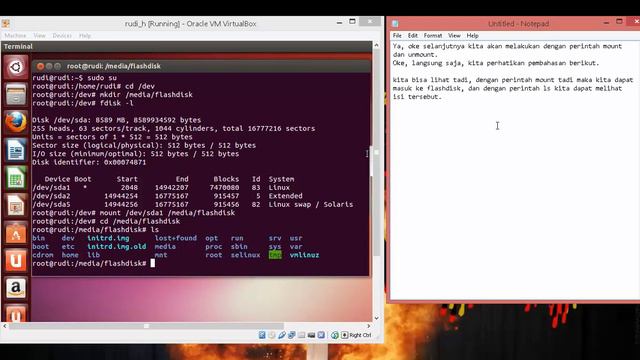 Mount and Unmount in Ubuntu Linux смотреть онлайн