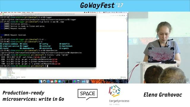 GoWayFest 2017 - Elena Grahovac - Production-Ready Microservices: Write in Go (Workshop) смотреть онлайн