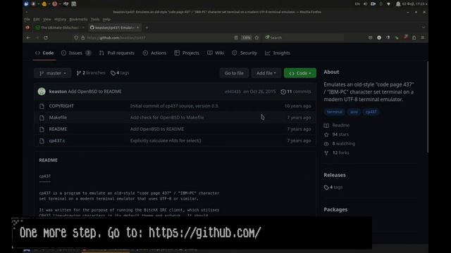 Proper ANSI graphics in Linux Terminal apps... смотреть онлайн