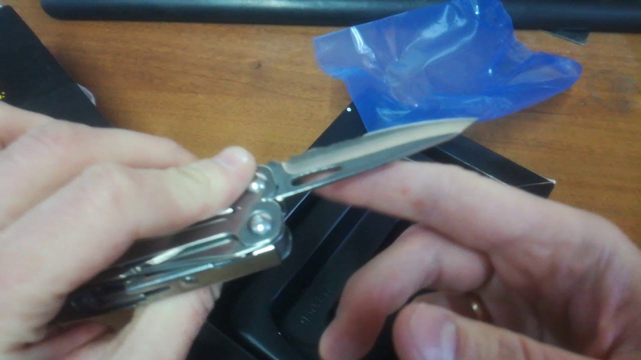Распаковка мультитула Leatherman Wingman