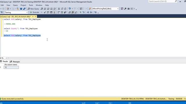 Aggregate Functions in SQL Server Tutorial and learning idea of SQL смотреть онлайн