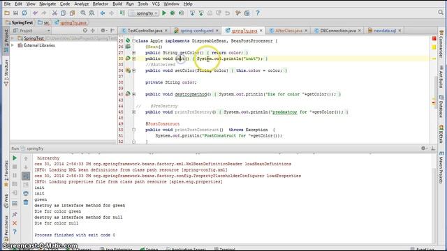 Bean LifeCycle смотреть онлайн