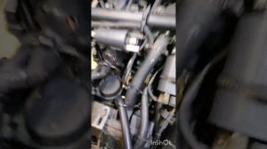 Чёрный фыхлоп, чёрный дым из глушителя. мотоцикл yamaha