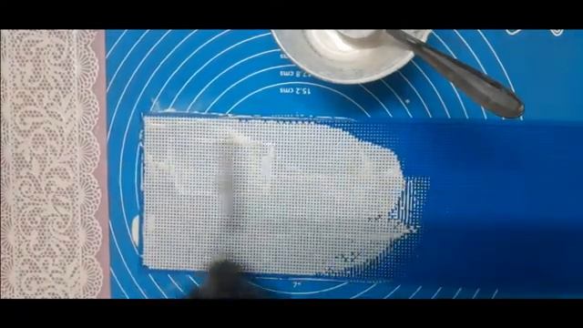 Гибкое кружево на желатине/как сделать гибкое кружево /кружево для декора