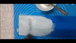 Гибкое кружево на желатине/как сделать гибкое кружево /кружево для декора