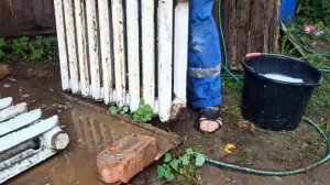 Промывка чугунных радиаторов своими руками