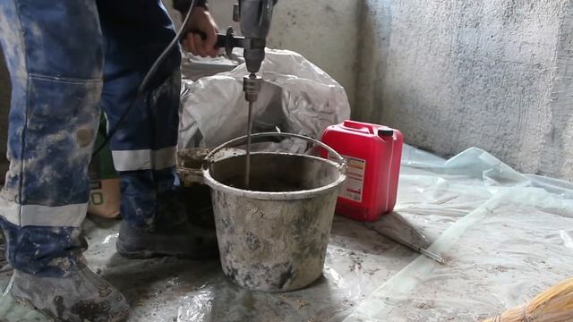 Удаление маяков, обработка стяжки после заливки. Уход за стяжкой. смотреть онлайн
