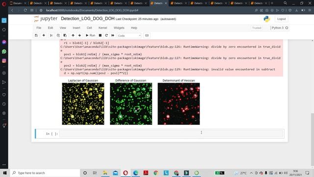 Blob Detection || Laplacian of Gaussian (LoG) || Difference of Gaussian (DoG) || Hessian смотреть онлайн