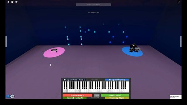 Megalovania x His Theme x Giorno's Theme - Roblox Virtual Piano Cover смотреть онлайн