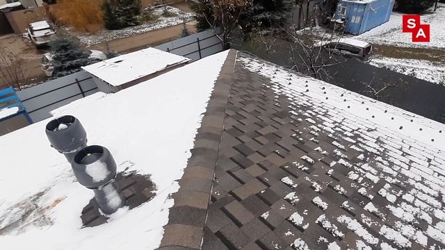 Софиты и трубы на кровле дома Саввино SA LAIF Сергиев Посад смотреть онлайн