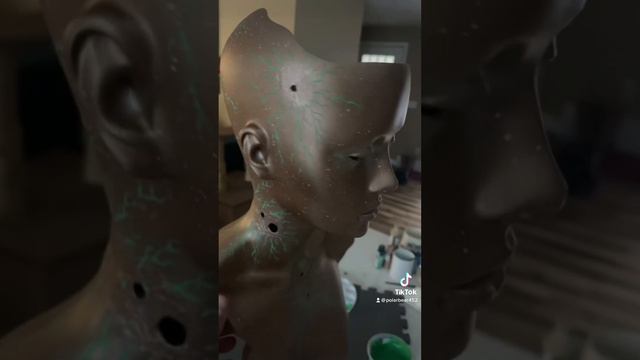 Started the paint on the mannequin piece. #keepcreatingstuff #mannequin смотреть онлайн