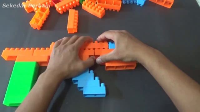 Cara Buat Senjata M4 Carbine Dari Lego Blok Susun Mainan Anak смотреть онлайн