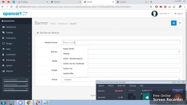 Opencart Add Banner to Any Page смотреть онлайн