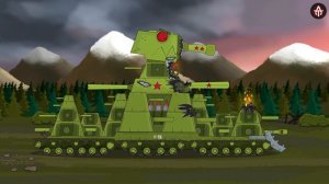 "КВ-44" против "КВ-44(Gerand)" ?! - Мультики про танки