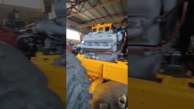 Кировец К-702, продолжаем сборку, установили ДВС. Капремонт Кировец в Набережных Челнах 89656198677 смотреть онлайн