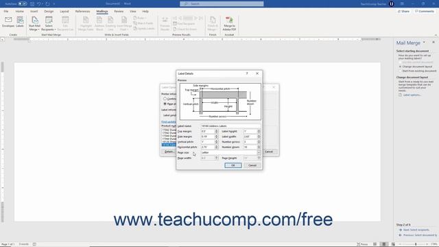 Word 2019 and 365 Tutorial The Step by Step Mail Merge Wizard Microsoft Training смотреть онлайн