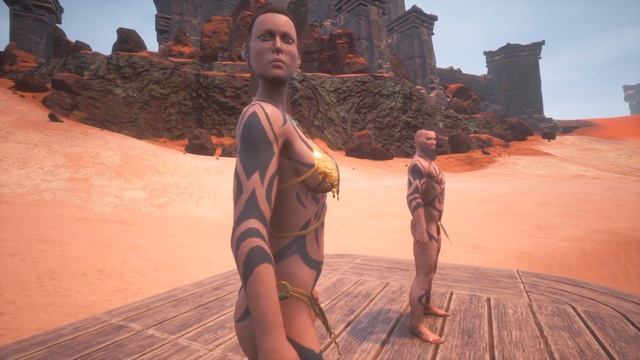 DEBAUCHERIES OF DERKETO COSMETIC DLC - NEW DLC SHOWCASE | Conan Exiles | смотреть онлайн