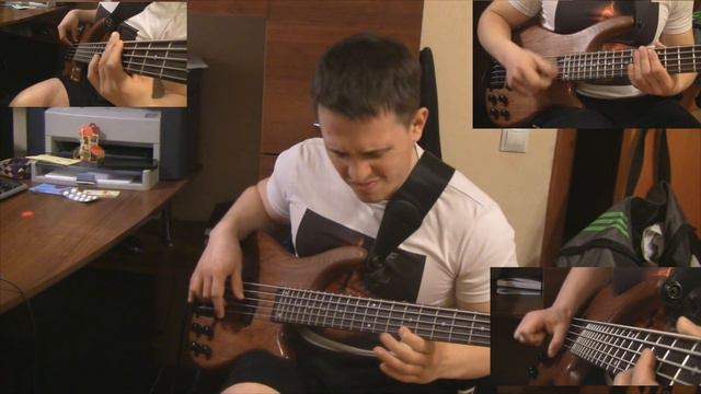 Сhris Daughtry–Its Not Over (Bass cover) with tabs смотреть онлайн