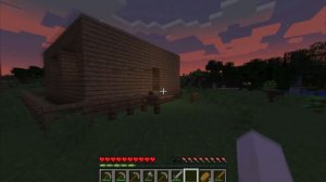 [Выживание в minecraft] - Знакомство с версией и строительство дома [1.9] E1