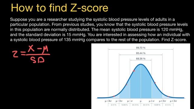 How to find Z-score (biostatistics) смотреть онлайн
