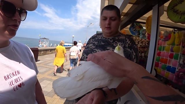 Развлечения на пляже Адлера. Сочи. Лето 2021 смотреть онлайн