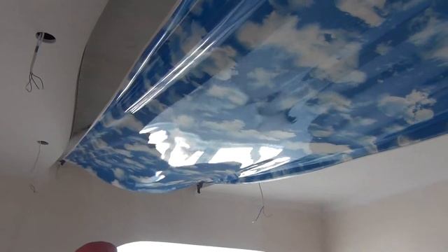 Монтаж натяжного потолка смотреть онлайн