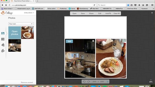 Instagram Collage tutorial - MeetMeintheMiddleProject.com смотреть онлайн