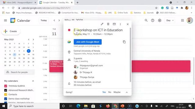 How to Reschedule / Edit a Meeting (Google Meet)in a Google Calendar? (Google Workspace) смотреть онлайн