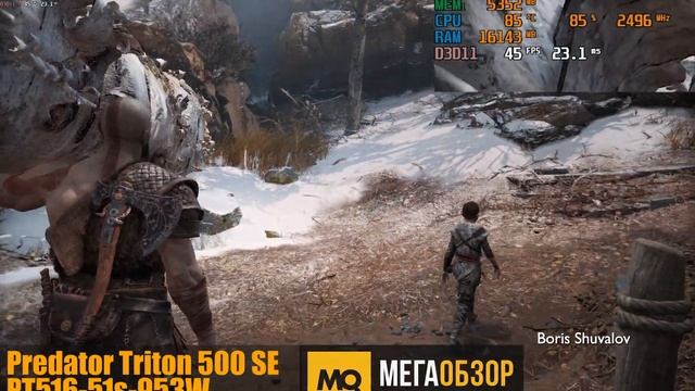 God of War: Predator Triton 500 SE смотреть онлайн