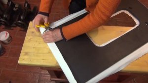 Реставрация мебели с тканью 2 Как наклеить ткань