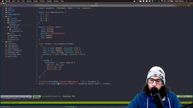 Node.js API [C04P03] - Adicionando o Beach Model com Mongoose e Typescript смотреть онлайн