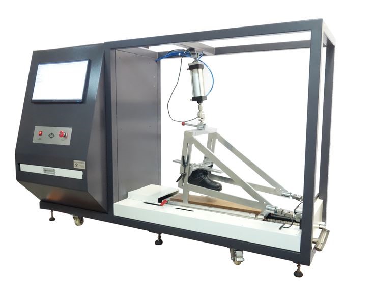 Стенд для определения сопротивления скольжению специальной обуви МТ 297 смотреть онлайн