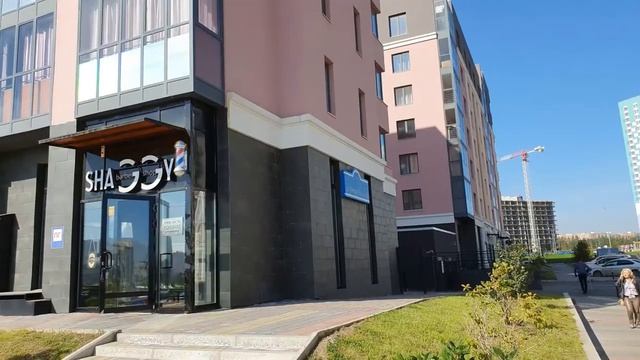 Новостройки г. Красноярска ЖК "Преображенский". Вид на район. смотреть онлайн