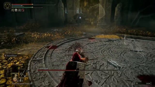 Elden Ring-Grafted Scion Bossfight. Keen Banished Knight's Halberd. Dexterity Build | Xbox Series X смотреть онлайн