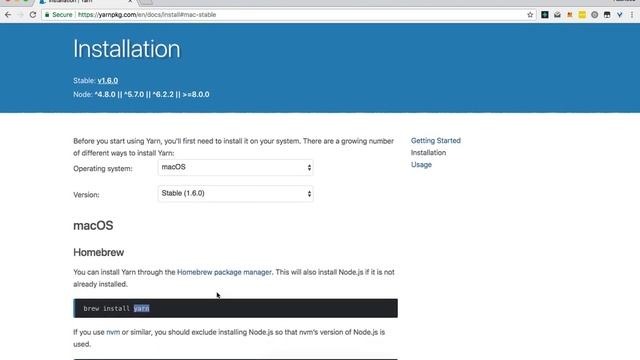 How to Install Yarn смотреть онлайн