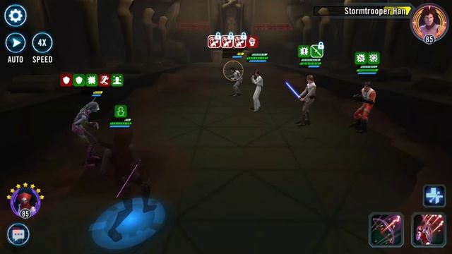 SWGOH - Nightsisters vs Stacked GW Node 12 смотреть онлайн
