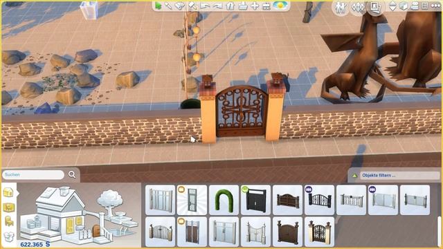 Sims 4 E9 485 Neues Gartentor Let's Play Deutsch смотреть онлайн