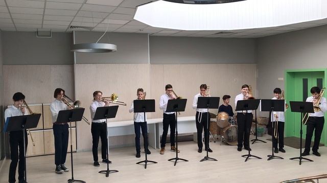 Ансамбль тромбонов ДМШ им. М. И. Табакова - St. Louis Blues смотреть онлайн