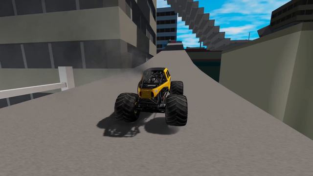 Monster Jam INSANE High Speed Jumps and Crashes Map #9 | BeamNG Drive смотреть онлайн