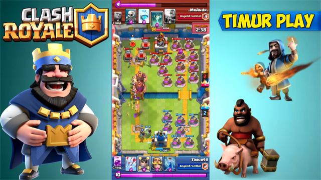 Clash Royale - Challenge - 30 ПРИНЦЕСС! смотреть онлайн