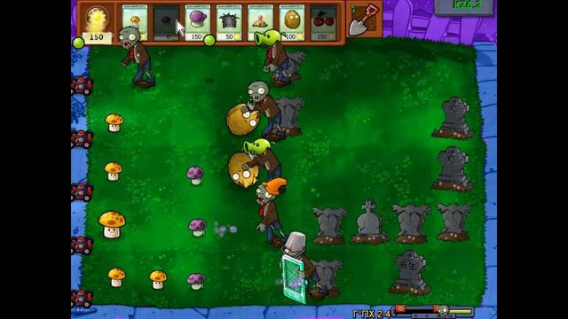 PVZ Kz 6.2 mode. Часть 2. Ночь. Прохождение мода . 2-1 - 2-10 смотреть онлайн