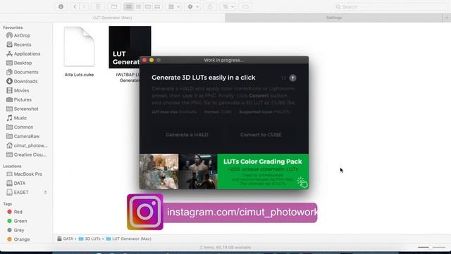 How to convert XMP preset to cube 3D luts Premiere Pro CC - MacOS смотреть онлайн