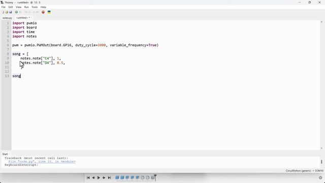 Playing Star Wars on a Passive Buzzer with Raspberry Pi Pico RP2040 смотреть онлайн
