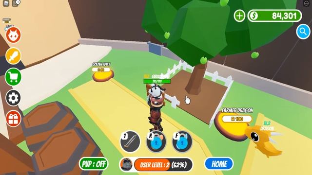 ВЫРАСТИЛ СВОЕГО ПЕРВОГО ДРАКОНА В РОБЛОКСЕ. ТАЙКОН МОЙ ДРАКОН. ROBLOX MY DRAGON TYCOON. смотреть онлайн