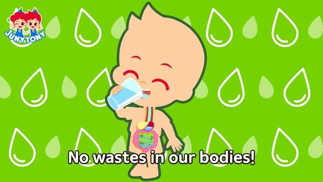 Let's Drink Water? | Good Habit Songs for Kids | Healthy Habits Songs | Preschool Songs | JunyTony смотреть онлайн